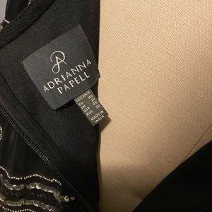 Adriana Papell beaded gown size 16